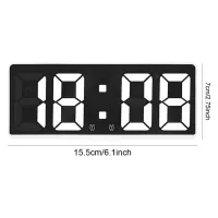 LED Digital Alarm Clock with Temperature thumbnail 6