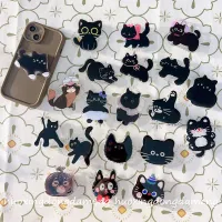 White Footed Cat Magsafe Phone Grip thumbnail 1