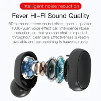 TWS Noise Cancelling Bluetooth Earphones thumbnail 3