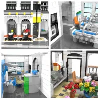 4958PCS Hospital Building Block Set thumbnail 6