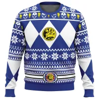 Power Rangers Ugly Christmas Hoodie thumbnail 6