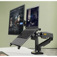 Dual Monitor & Laptop Gas Spring Mount thumbnail 1