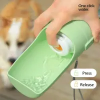 2-in-1 Foldable Pet Water Bottle & Food Bowl thumbnail 3