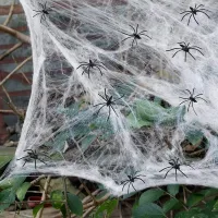 Halloween Spider Web Decor Set thumbnail 6