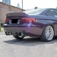 BMW 3 Series Rear Bumper Diffuser Lip thumbnail 4