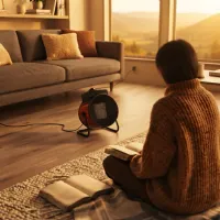 3000W Portable Electric Space Heater thumbnail 2