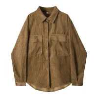 Women's Retro Corduroy Shirt Jacket thumbnail 1