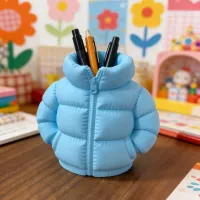 Puffy Jacket Pen Holder Organizer thumbnail 2