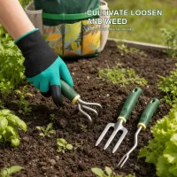 16-Piece Aluminum Garden Tool Set with Tote thumbnail 5