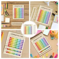 Wooden Multiplication Math Board Toy thumbnail 6