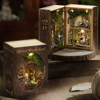 DIY Miniature Dollhouse 3D Puzzle Kit thumbnail 2