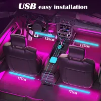 48LED Car Music Light Strip with APP Control thumbnail 4