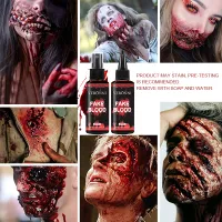Realistic Fake Blood Gel SFX Makeup thumbnail 4