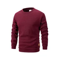 Men's Fleece Lined Crew Neck Sweatshirt thumbnail 3