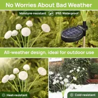 Solar Firefly Garden Stake Lights thumbnail 3