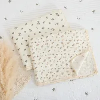 Summer Muslin Baby Swaddle Blanket thumbnail 2