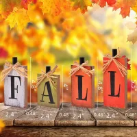 Rustic Farmhouse Fall Signs Block Set thumbnail 4