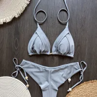 Triangle Brazilian Push-Up Bikini Set thumbnail 1