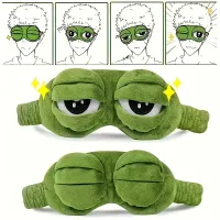 3D Frog Cartoon Sleep Mask thumbnail 2