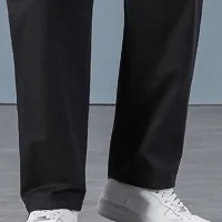 Men's Black Cotton Cargo Joggers thumbnail 6