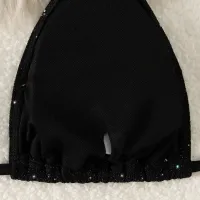 Sparkling Halter High Cut Bikini Set thumbnail 5