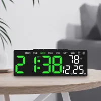 USB Digital Alarm Clock with Temp Display thumbnail 1