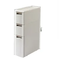 Slim Bathroom Storage Cabinet thumbnail 6