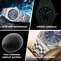 PAAZOMU Luxury Sport Quartz Watch for Men thumbnail 6