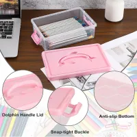 Clear Plastic Storage Box with Lid thumbnail 4