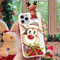 3D Christmas Reindeer Santa iPhone Case thumbnail 1