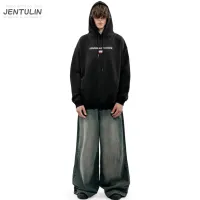 Harajuku Oversized Russia Graphic Hoodie thumbnail 3