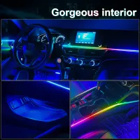 RGB LED Car Ambient Light Kit thumbnail 5