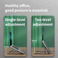 Adjustable Foldable Laptop Stand thumbnail 4