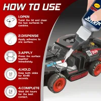 Black Super Glue 480 Fast-Drying Adhesive thumbnail 4