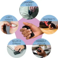 Handheld Fidget Hand Roller Desk Toy thumbnail 5