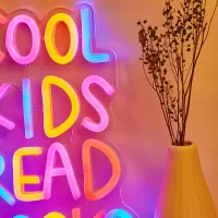 LED Neon Kids Reading Lamp - USB Night Light thumbnail 4