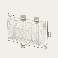 Punch-Free Iron Cabinet Door Rack thumbnail 6