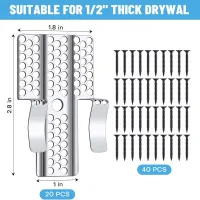 Drywall Repair Clips Kit for 1/2" Sheetrock thumbnail 2