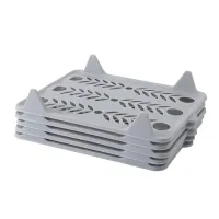 Stackable Closet Shelf Dividers Organizer thumbnail 1