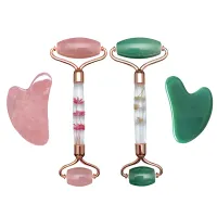 Quartz Eternal Flower Jade Roller & Gua Sha Set thumbnail 3