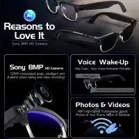 AI Smart Glasses 4K Camera & AI Chat thumbnail 2