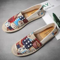 Men's Summer Linen Breathable Casual Flats thumbnail 1