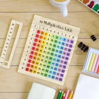 Wooden Multiplication Math Board Toy thumbnail 3