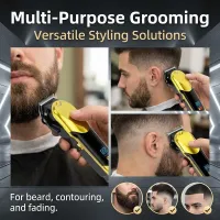 Cordless Hair Clipper & Trimmer Grooming Kit thumbnail 6