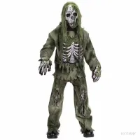 Zombie Costume Kids & Adults Halloween thumbnail 1
