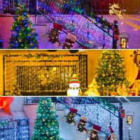 Solar LED String Lights - 8 Modes Waterproof thumbnail 3