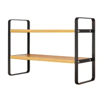Wooden Desktop Organizer Shelf thumbnail 1