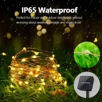 Solar Fairy String Lights - 8 Modes thumbnail 4