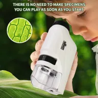 Mini Pocket Microscope Kit 60-120x thumbnail 1