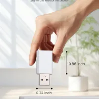 Адаптер USB-C жіноче до USB чоловіче thumbnail 5